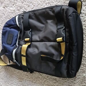 Stylish Black and Yellow Bag